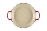 Le Creuset Signature 30cm Cast Iron Shallow Casserole - Cerise | 21180300602430