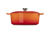 Le Creuset Signature 31cm Cast Iron Oval Casserole - Volcanic | 21178310902430