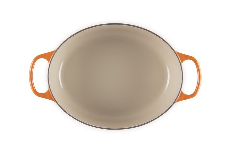 Le Creuset Signature 31cm Cast Iron Oval Casserole - Volcanic | 21178310902430