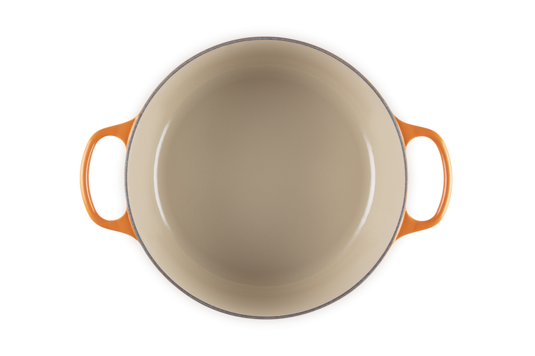 Le Creuset Signature 28cm Cast Iron Round Casserole - Volcanic | 21177280902430