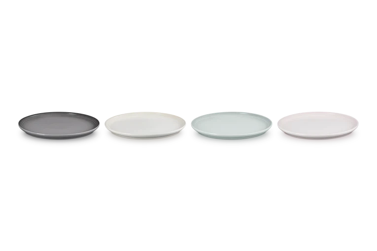 Le Creuset Stoneware Coupe Set of 4 Side Plates | 79289227978019