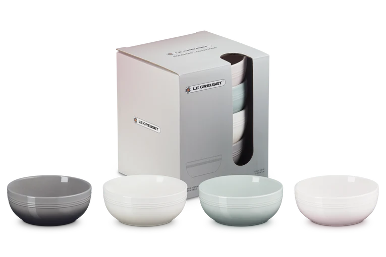 Le Creuset Stoneware Coupe Set of 4 Cereal Bowls | 79291857978019