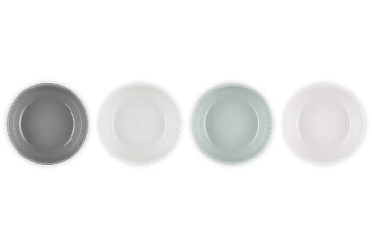 Le Creuset Stoneware Coupe Set of 4 Cereal Bowls | 79291857978019