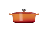 Le Creuset Signature 27cm Cast Iron Oval Casserole - Volcanic | 21178270902430