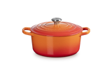 Le Creuset Signature 22cm Cast Iron Round Casserole - Volcanic | 21177220902430