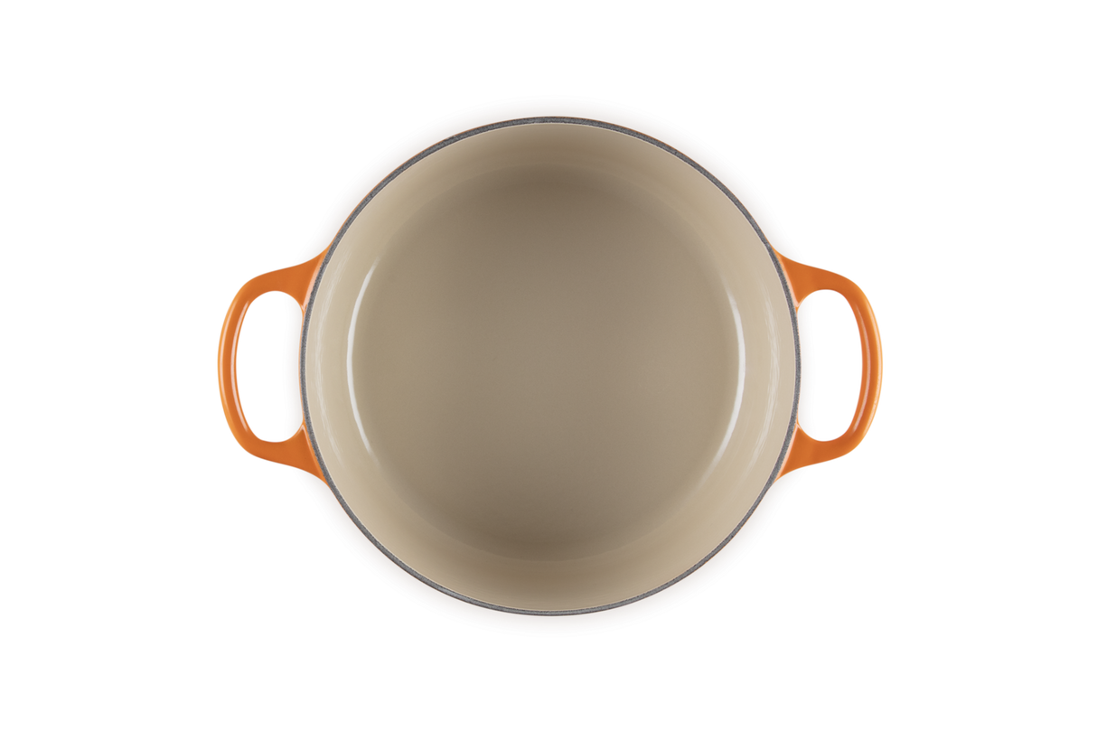 Le Creuset Signature 22cm Cast Iron Round Casserole - Volcanic | 21177220902430