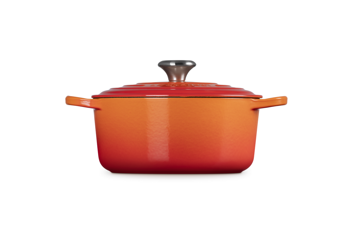 Le Creuset Signature 24cm Cast Iron Round Casserole - Volcanic | 21177240902430