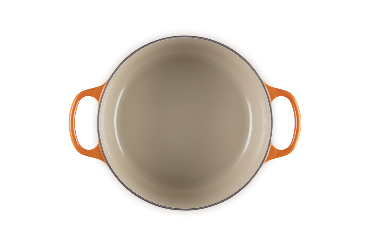 Le Creuset Signature 24cm Cast Iron Round Casserole - Volcanic | 21177240902430