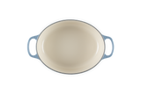 Le Creuset Signature 27cm Cast Iron Oval Casserole - Chambray | 21178274344441