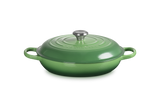 Le Creuset Signature 30cm Cast Iron Shallow Casserole - Bamboo Green | 21180304082430
