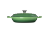 Le Creuset Signature 30cm Cast Iron Shallow Casserole - Bamboo Green | 21180304082430