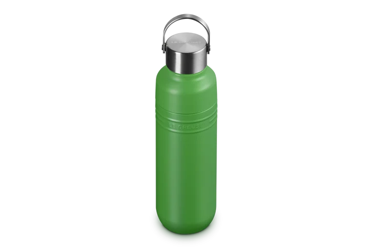 Le Creuset 500ml Insulated On the Go Bottle - Bamboo | 41066284080001