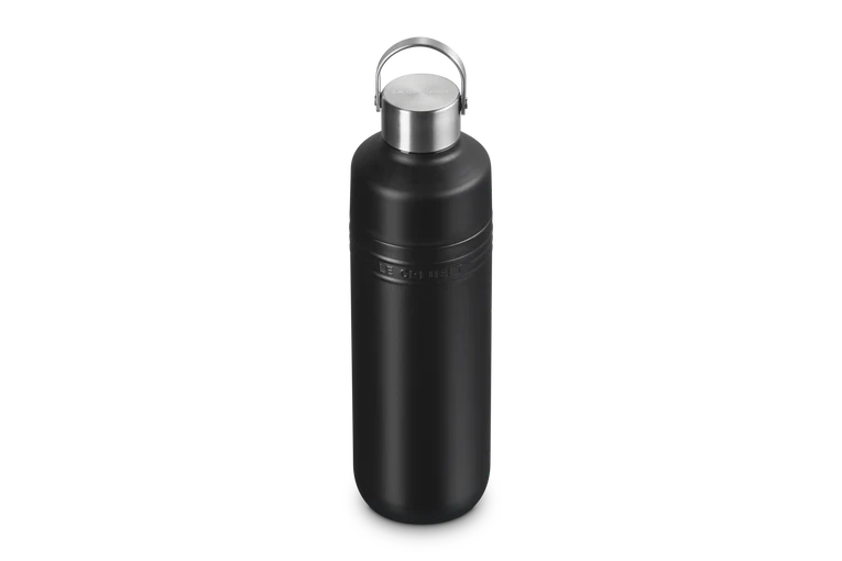 Le Creuset 1L Insulated On the Go Bottle - Satin Black | 41066330000001