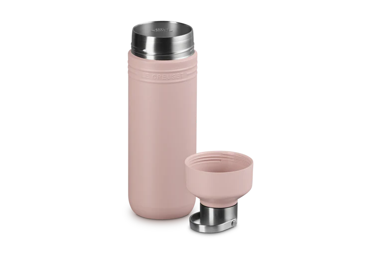 Le Creuset 1L Insulated On the Go Bottle - Shell Pink | 41066337770001