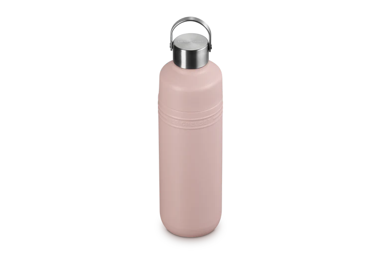 Le Creuset 1L Insulated On the Go Bottle - Shell Pink | 41066337770001