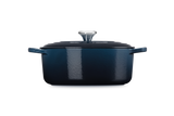 Le Creuset Signature 29cm Cast Iron Oval Casserole - Nuit | 21178291294475