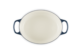 Le Creuset Signature 29cm Cast Iron Oval Casserole - Nuit | 21178291294475
