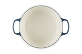 Le Creuset Signature 28cm Cast Iron Round Casserole - Nuit | 21177281294475