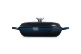 Le Creuset Signature 30cm Cast Iron Shallow Casserole - Nuit | 21180301294475