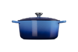 Le Creuset Signature 28cm Cast Iron Round Casserole - Azure | 21177282202430