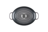 Le Creuset Signature 27cm Cast Iron Oval Casserole - Flint | 21178274442430