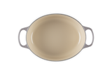 Le Creuset Signature 29cm Cast Iron Oval Casserole - Flint | 21178294442430