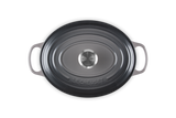 Le Creuset Signature 29cm Cast Iron Oval Casserole - Flint | 21178294442430