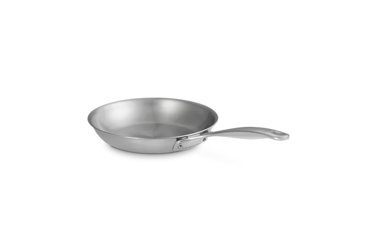 Le Creuset Signature Uncoated Shallow Frying Pan - Stainless Steel | 96600220000100