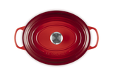 Le Creuset Signature 31cm Cast Iron Oval Casserole - Cerise | 21178310602430