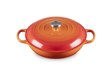 Le Creuset Signature 30cm Cast Iron Shallow Casserole - Volcanic | 21180300902430