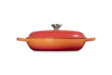 Le Creuset Signature 30cm Cast Iron Shallow Casserole - Volcanic | 21180300902430
