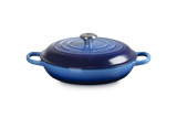 Le Creuset Signature 30cm Cast Iron Shallow Casserole - Azure | 21180302202430