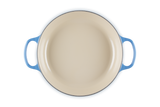 Le Creuset Signature 30cm Cast Iron Shallow Casserole - Azure | 21180302202430