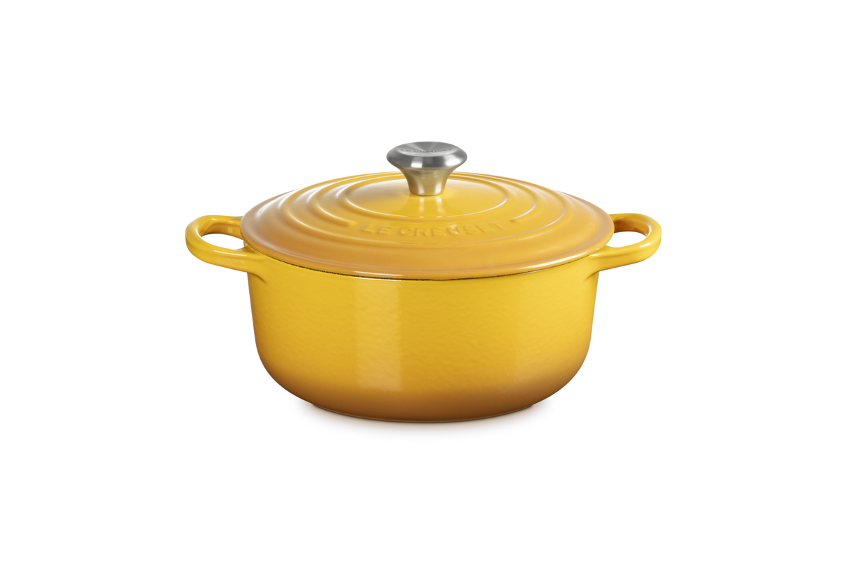 Le Creuset Signature 20cm Cast Iron Round Casserole - Nectar | 21177206724430