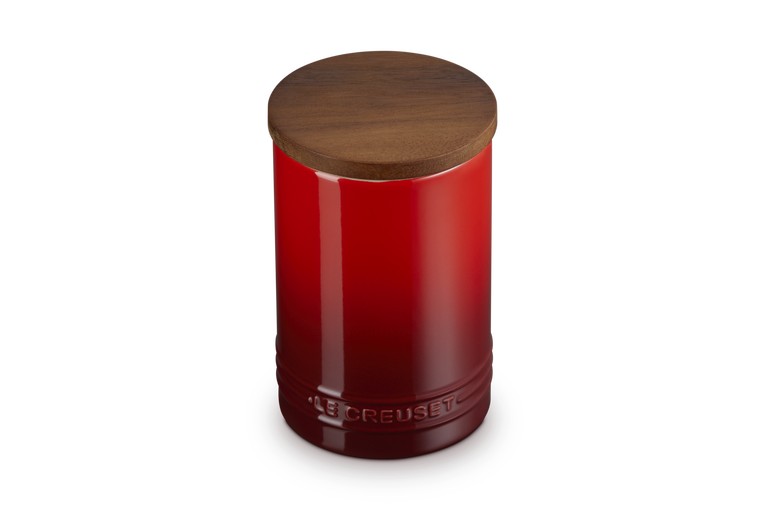 Le Creuset 770ml Stoneware Signature Storage Jar  - Cerise | 70819770600099
