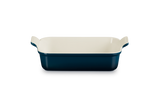 Le Creuset 26cm Stoneware Heritage Rectangular Dish - Nuit | 71102261290001