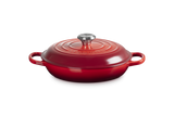 Le Creuset Signature 26cm Cast Iron Shallow Casserole - Cerise | 21180260602430