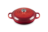 Le Creuset Signature 26cm Cast Iron Shallow Casserole - Cerise | 21180260602430