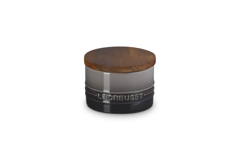 Le Creuset 200ml Stoneware Signature Storage Jar  - Flint | 70819204440099