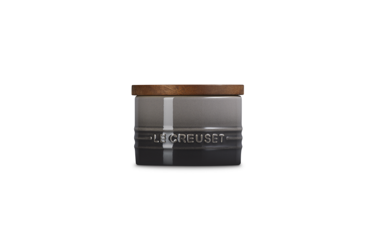 Le Creuset 200ml Stoneware Signature Storage Jar  - Flint | 70819204440099