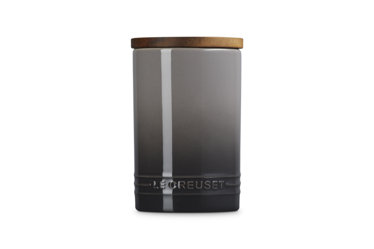 Le Creuset 770ml Stoneware Signature Storage Jar  - Flint | 70819774440099
