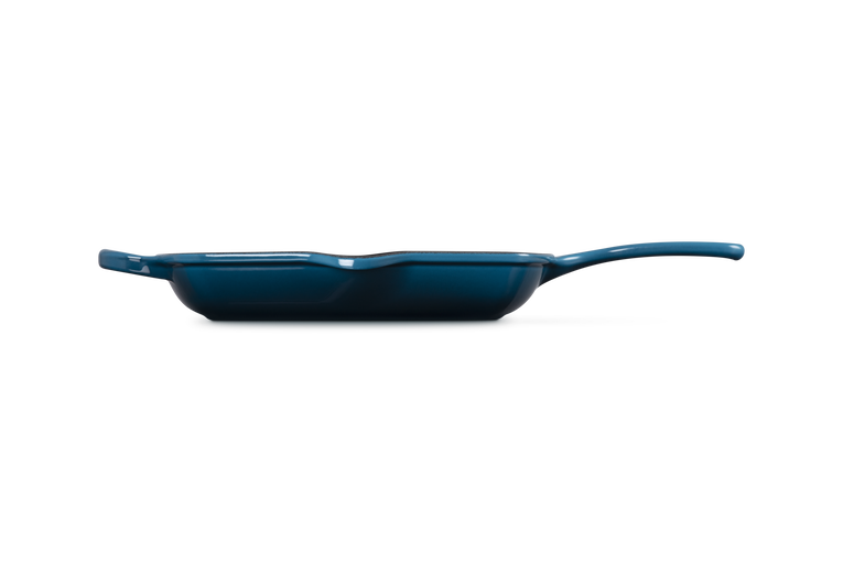Le Creuset Signature 26cm Cast Iron Square Grillit - Deep Teal | 20183266420422