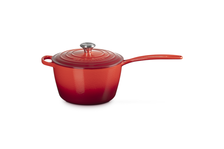 Le Creuset 20cm Cast Iron Saucepan - Cerise | 21181200602430