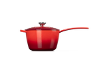 Le Creuset 20cm Cast Iron Saucepan - Cerise | 21181200602430