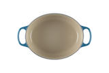 Le Creuset Signature 29cm Cast Iron Oval Casserole - Deep Teal | 21178296422430