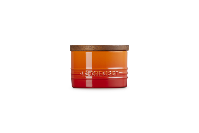 Le Creuset 200ml Stoneware Signature Storage Jar  - Volcanic | 70819200900099