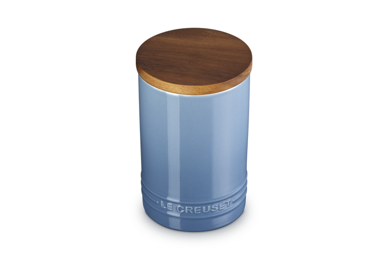 Le Creuset 770ml Stoneware Signature Storage Jar  - Chambray | 70819774340099