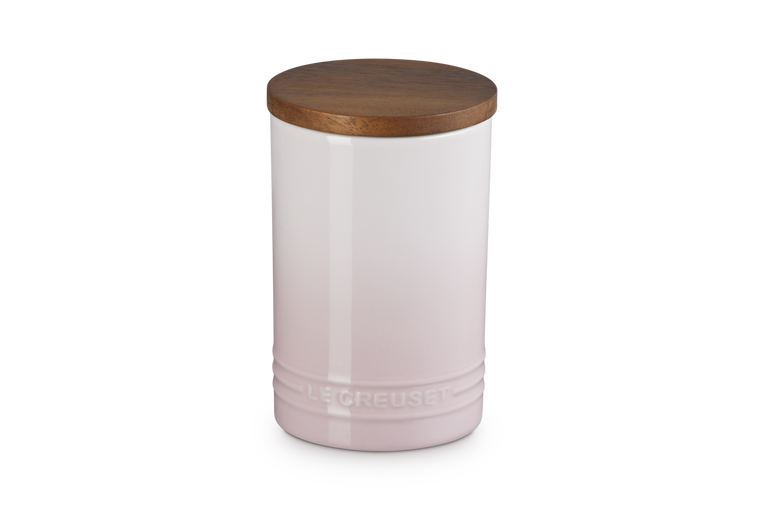 Le Creuset 770ml Stoneware Signature Storage Jar  - Shell Pink | 70819777770099