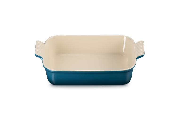 Le Creuset 26cm Stoneware Heritage Rectangular Dish - Deep Teal | 71102266420001