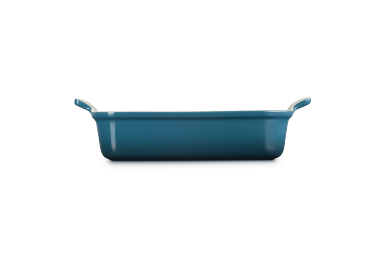 Le Creuset 26cm Stoneware Heritage Rectangular Dish - Deep Teal | 71102266420001